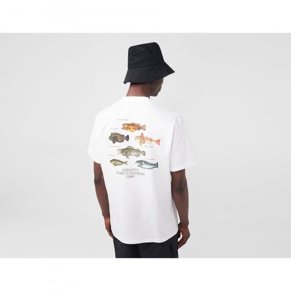 칼하트 WIP Fish 티셔츠 반팔티 - 화이트 8833504