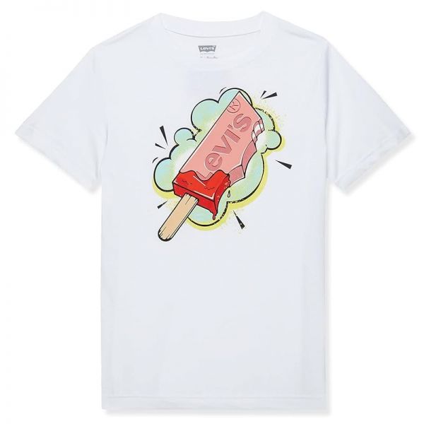 키즈 리바이스 Popsicle 티셔츠 - Bright 화이트 8029678